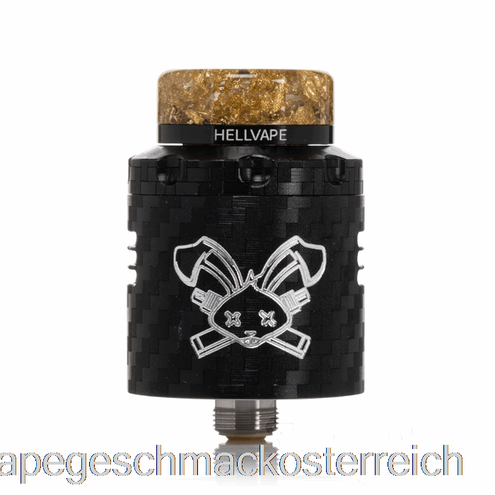 Hellvape Dead Rabbit V3 24mm RDA Black Carbon Fiber Vape Geschmack